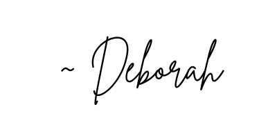 Signed Deborah